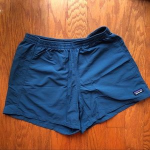 Blue Nylon Patagonia Shorts